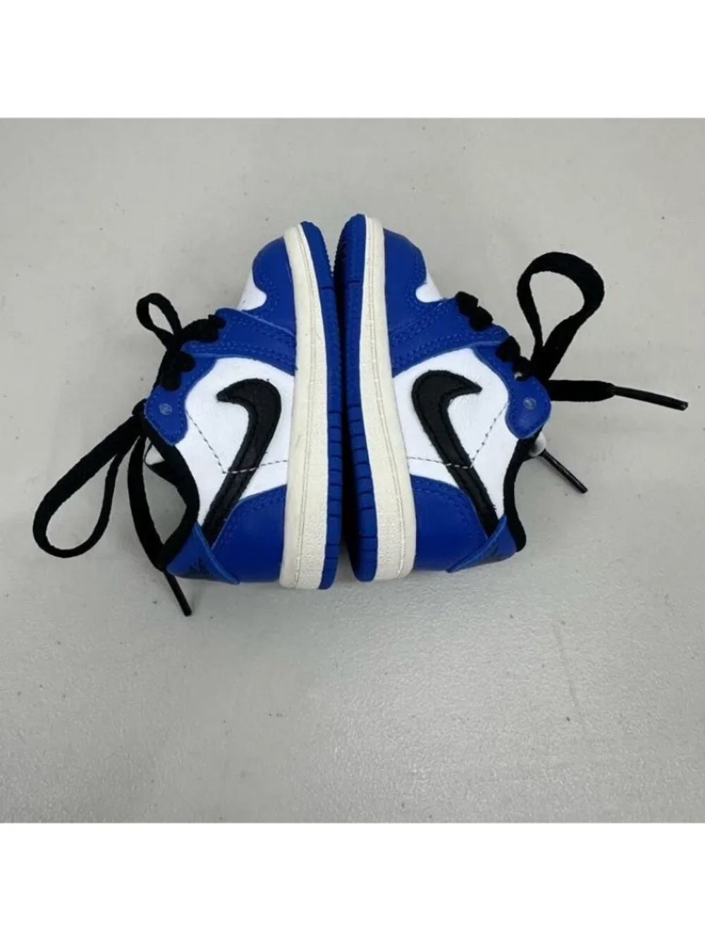 Jordan 1 Retro Low OG Game Royal Sneakers Shoes Lace Up FQ5435-140 Infant sz 3C